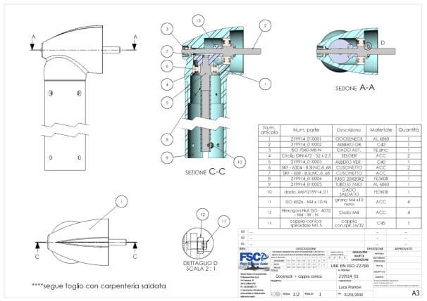 FSC B737 PRO YOKE drawings 1